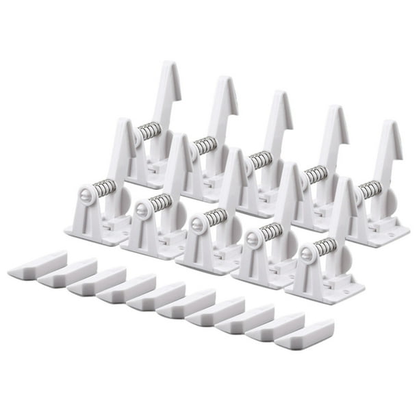 10pc Kids Baby Box Drawer Cupboard Cabinet Wardrobe Door Fridge Safe Safety Lock